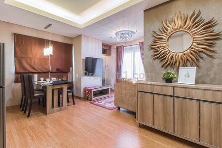 Sewa Apartemen Cosmo Terrace Thamrin City 2 Kamar Tidur Fully Furnished, Dekat Pasar Tanah Abang, Grand Indonesia, dan Plaza Indonesia