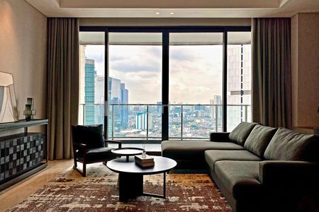 For Sale Brand New Apartment Type 2+1 Bedrooms Furnished - Regent Residences, Gatot Subroto Jakarta Selatan