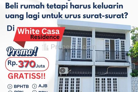 Jual Murah Rumah White Casa Residence Condet Kramat Jati Jakarta Timur