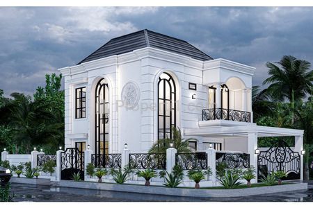 Dijual Rumah Mewah Clasic Modern di Perumahan Cakra