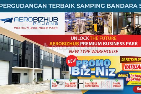 DIJUAL PERGUDANGAN AEROBIZHUB PANJANG