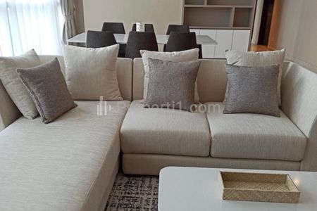 For Lease Apartment at Casa Domaine - 2+1BR Full Furnished and Very Good Condition - Strategic Location in Central Jakarta Jakarta