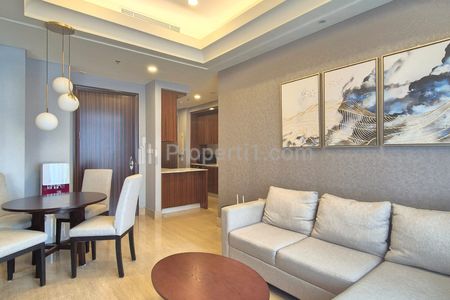 Dijual Cepat Apartemen South Hills Kuningan Jakarta Selatan, 2 BR Luas 87sqm Furnished - Sertifikat SHM