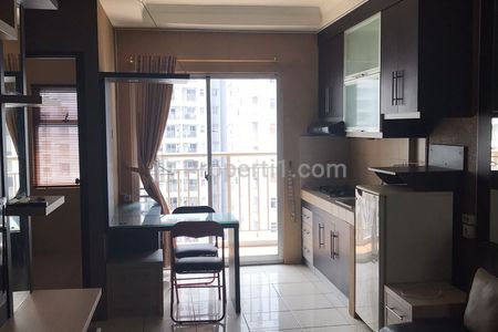 Disewakan Apartemen Mediterania Garden Residences 2 Tipe 2BR Furnished Luas 42m2
