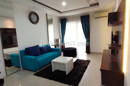 For Lease Apartment at Sahid Sudirman Residence Type 2BR Full Furnished and Good Condition - Near to Plaza Indonesia Mall