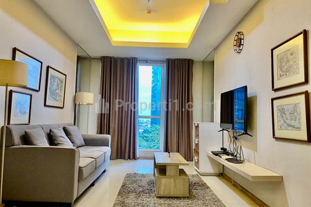 For Lease Apartment Casa Grande Residence 1BR Full Furnished - Direct Access to Kota Kasablanka Shopping Mall