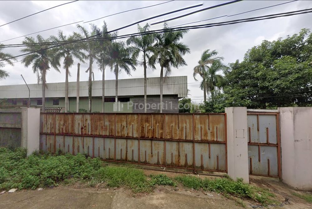 Jual Gudang dan Tanah Kosong Siap Pakai Daerah Cirarab Tangerang