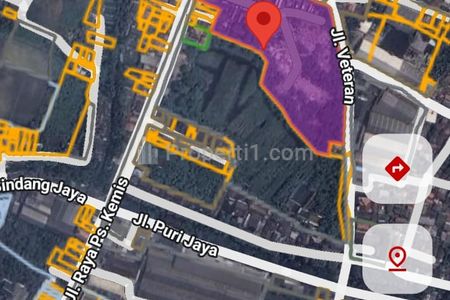 Jual Murah Nego Tanah 1,8 Hektar di Raya Rajeg, Kawasan Industri, Pasar Kemis, Tangerang