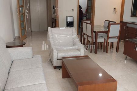 Disewakan Apartemen Senayan Residence 3BR Full Furnish Siap Huni - Jakarta Pusat