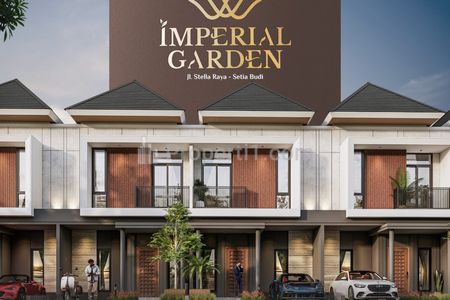 NEW PROJECT!! Dijual Rumah 2 Tingkat di Komplek Imperial Garden Jalan Stella Raya - Medan