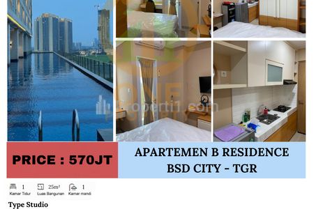 Dijual Apartemen B Residence BSD City - Tangerang