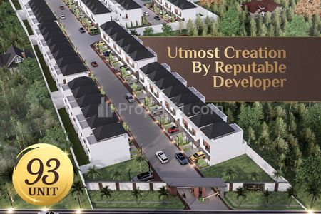 Hot Project!! Dijual Rumah Baru Imperial Garden Jalan Stella Raya - Medan Tuntungan