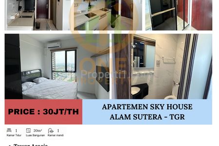 Disewakan Apartemen Sky House Alam Sutera, Tangerang Selatan