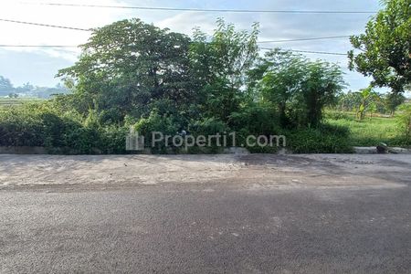Dijual Tanah Murah Strategis Pinggir Jalan Forlantas Godean Km 7 Yogyakarta