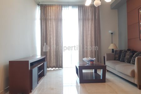 For Lease Senayan Residence Apartment Type 1BR Full Furnished and Good Condition - Strategic Location In Jakarta Selatan