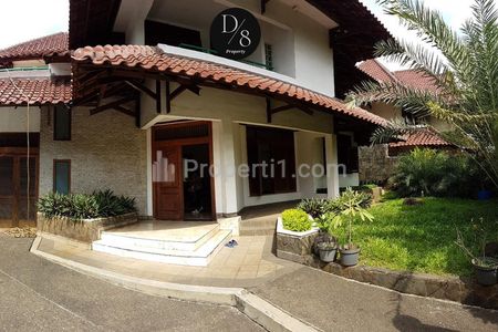 Jual Rumah di Pondok Indah Jakarta Selatan, LT 693/LB 484, 5BR, 4Bath, SHM, Harga 25M