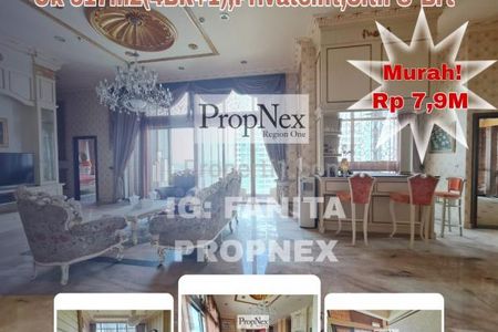 Jual Turun HARGA! Apartemen ST. MORITZ Tower Ambassador Jakarta Barat - 4BR Full Furnished JARANG ADA Penthouse HIGH CEILING! DIJAMIN MURAH!