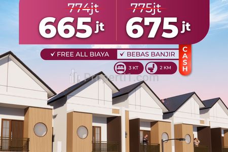 Jual Rumah di Banyumanik Semarang Atas Bergaya Japan View Gunung Ungaran