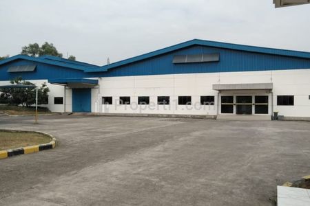 Jual Cepat Gudang Luas 3,9 Hektar Bangunan 5000 Meter di Curug Kosambi, Klari, Karawang, Jawa Barat