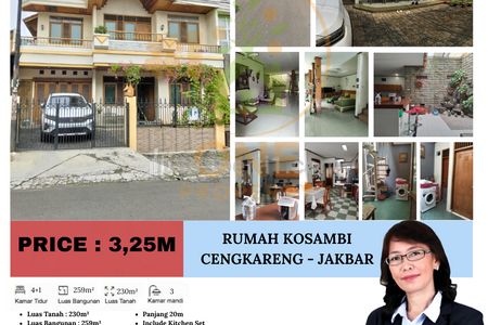 Dijual Rumah di Kosambi Baru, Cengkareng - Jakarta Barat