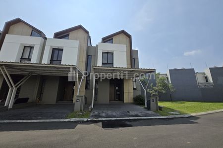 Sewa Rumah 2 Lantai Hoek di Fedora Park Suvarna Sutera Tangerang