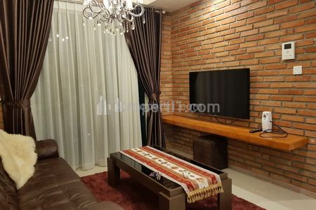 Disewakan Apartemen Casa Grande Residence di Kuningan, Jakarta Selatan - 2 Kamar Tidur dengan Full Modern Furnish