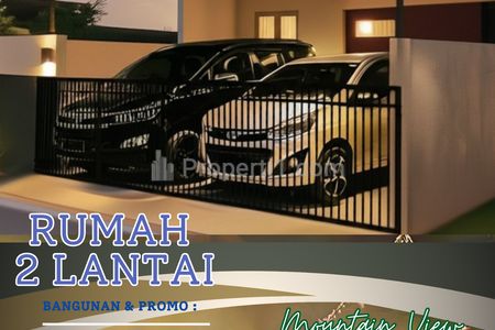 Dipasarkan Rumah 2 Lantai Mountain View di Bumi Panyawangan Real Estate, Cileunyi, Bandung