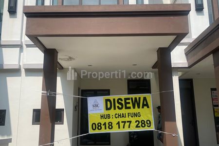 Disewakan Rumah Brand New Suvarna Daisan Osaka Tipe 3 Bedroom di Tangerang