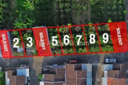 Jual Cepat 4 Tanah Kavling Siap Bangun di Tegalweru Dau Malang, 15 Menit ke Dinoyo