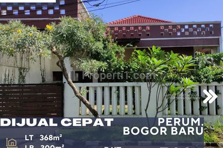  Dijual Rumah Dalam Perumahan Lingkungan Tenang dan Nyaman di Tegallega, Bogor Tengah