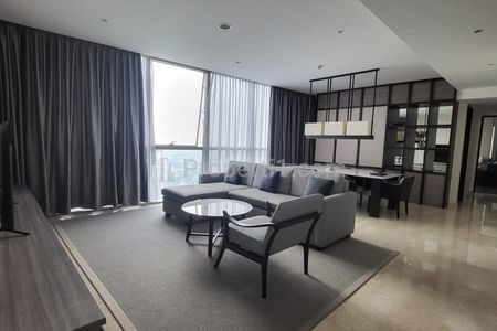 For Lease Modern Luxury Apartment at Casa Domaine Apartment Type 2+1BR Full Furnished - Strategic Location In Central Jakarta