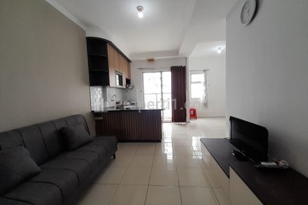 Sewa Apartemen Mediterania Garden Residences 2 Tipe 1BR Furnished Luas 42m2