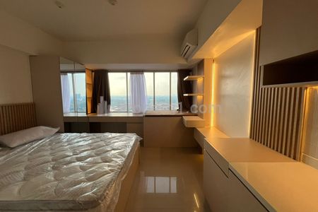 Disewakan Studio Apartemen Cisauk Point Tower Sapphire – Fully Furnished, View Kota BSD, Terintegrasi Stasiun Cisauk