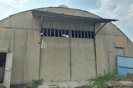 Jual Gudang dan Tanah di Jalan Muhari Kota Depok Strategis