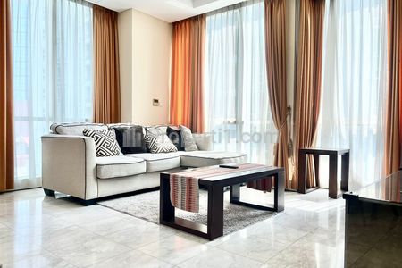 For Lease Apartment The Peak Strategic Location at Kuningan South Jakarta - 2+1 BR  Fully Modern Luxury Furnished