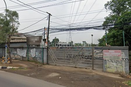 Jual Gudang dan Tanah SHM di Jalan Raya Lemah Abang Kab Bekasi