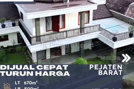 Dijual Rumah Dalam Komplek 2 Lantai Full Furnish di Pejaten Jakarta Selatan