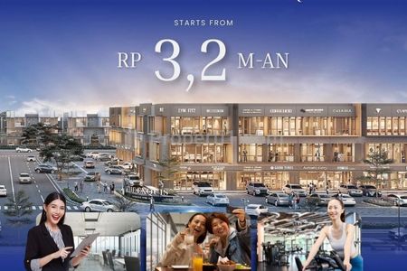 Jual Ruko 3 Lantai Harga Murah The Exquis Lifestyle Park BSD City Tangerang