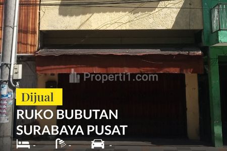 Dijual Ruko 3 Lantai Jl. Bubutan dan Jl. Penghela Strategis Bentuk L Surabaya Pusat