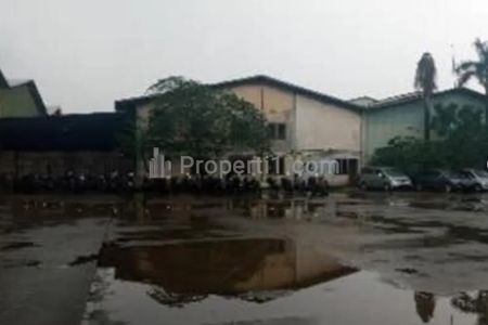 Dijual Pabrik Luas Tanah 4.6 Hektar Kawasan Industri, Lokasi di Raya Klapanunggal, Bogor