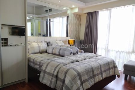 Sewa Apartemen Ambassade Residences Jakarta Selatan Tipe Studio Fully Furnished