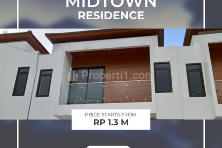 Jual Rumah Purwokerto Modern Dua Lantai - Midtown Residence