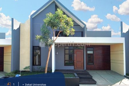 Jual Rumah Modern Minimalis Strategis di Karangrau Purwokerto Banyumas