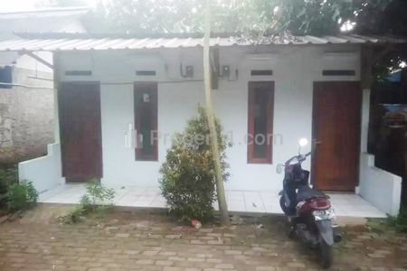 Jual Rumah Kontrakan 2 Pintu di Gunung Sindur Dekat Pabrik Garmen Ziben, Rumah Sakit Pena 98, Tirta Sanita, Wana Griya