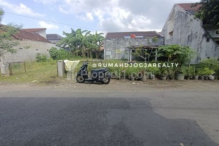 Dijual Tanah Strategis Pinggir Jalan Aspal di Gedongkuning Yogyakarta Dekat JEC, AMPLAZ
