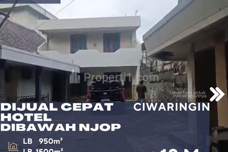 Jual Hotel Lokasi Strategis Harga di Bawah NJOP di Ciwaringin Bogor
