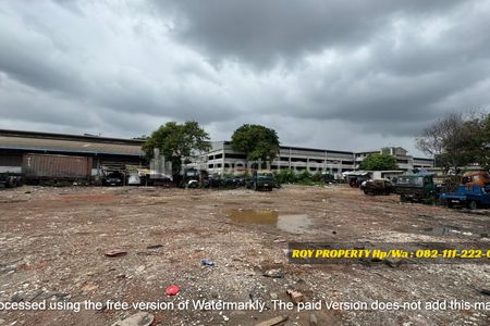 Jual Tanah di Jalan Raya Yos Sudarso Jakarta Utara Luas 9.155 m2 Open Yard Murah Siap Bangun