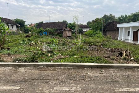 Dijual Tanah 150 Juta Siap Bangun Timur Pasar Kedawung Sragen