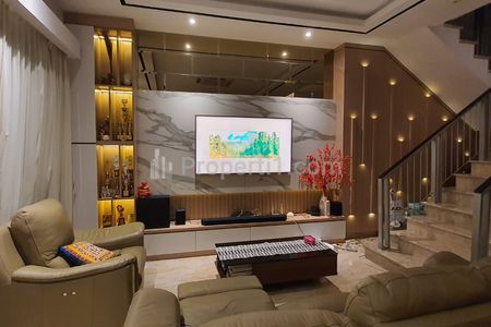 Dijual Cepat Rumah PIK Golf Island Cluster Harmony Interior Mewah di Jakarta Utara