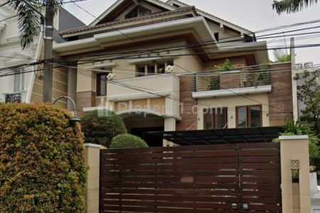 Dijual Rumah di Puri Indah Jakarta Barat Luas Tanah 450 m2 di Salah Satu Blok dengan Row Jalan Paling Lebar